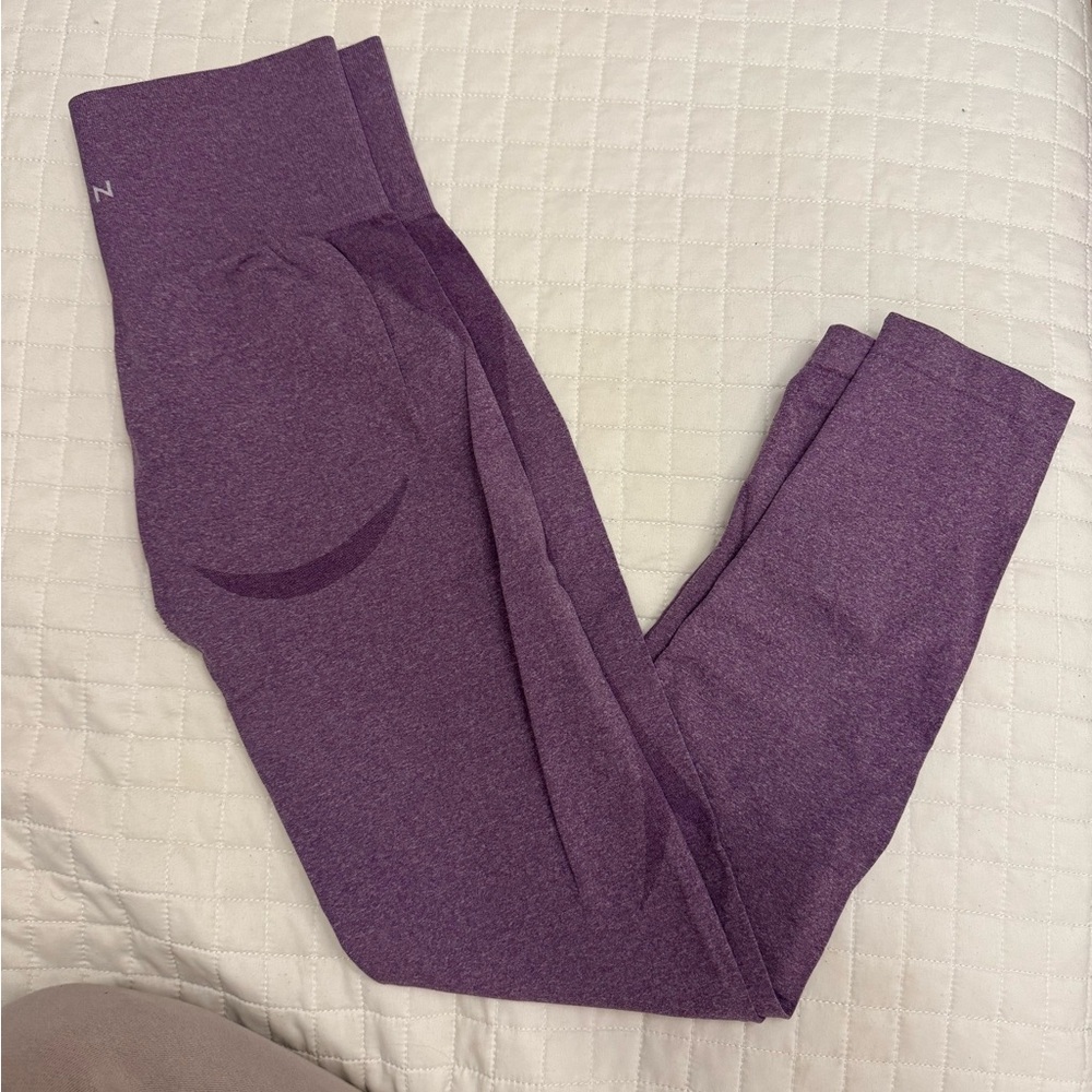 NVGTN Purple High-Waisted Leggings